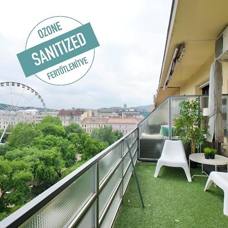 Standard Apartment By Hi5 - Incredible View With Terrace Budapeste Exterior foto