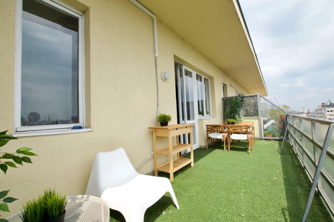 Standard Apartment By Hi5 - Incredible View With Terrace Budapeste Exterior foto